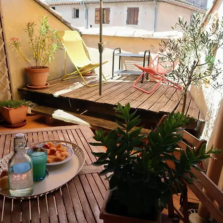 La Terrasse D'olea, Au Coeur Du Village *